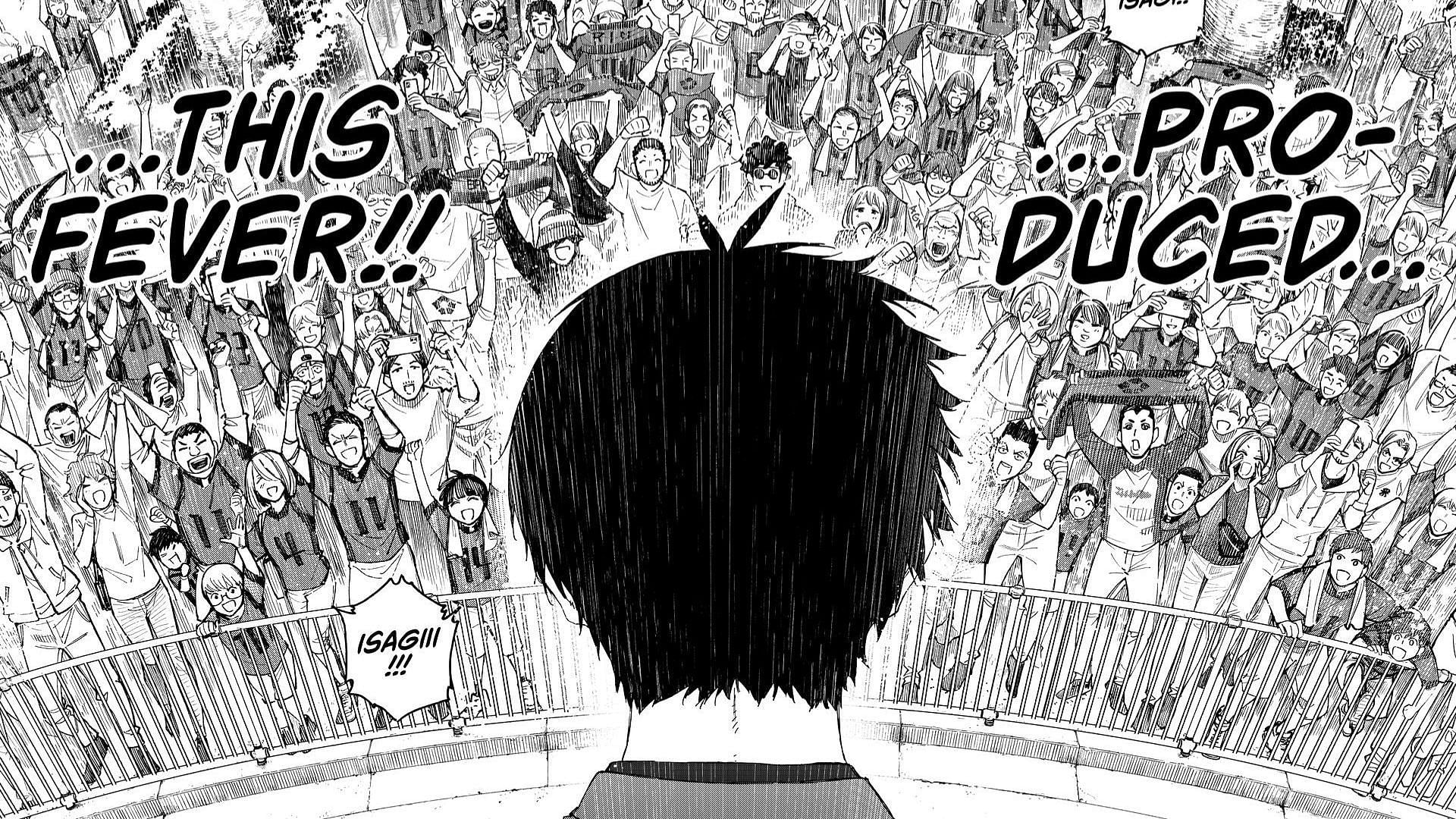 Yoichi Isagi as seen in Blue Lock manga (Image via Kodansha)